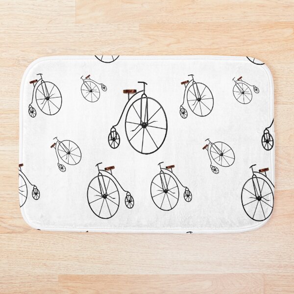 Artikelvorschau, PENNY FARTHINGS IN WEISS entworfen und verkauft von WokeWords.