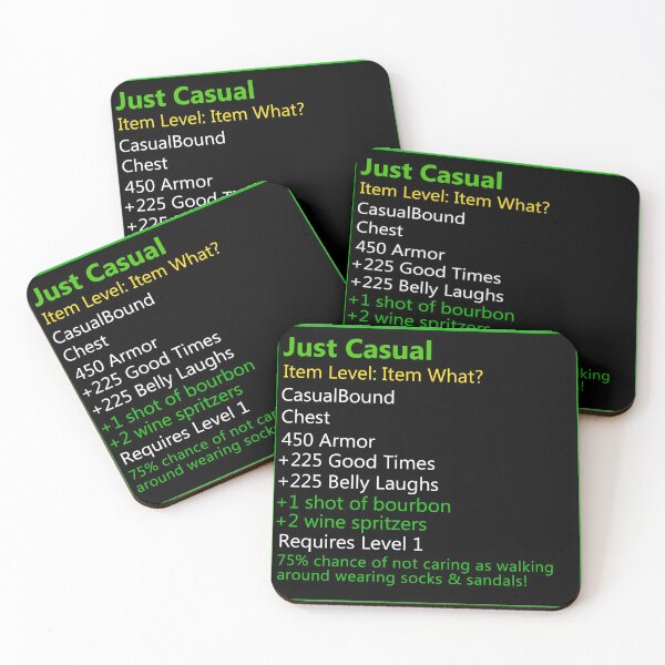 Item preview, Green Casual Loot designed and sold by casualcoo.