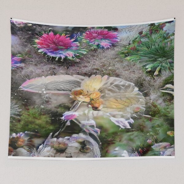 Item preview, Ethereal Vapor Floral Scene designed and sold by BioDigital-Jazz.
