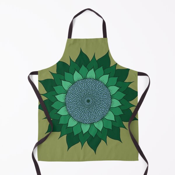 Item preview, Green Blooming Mandala designed and sold by 13thWiTCH.