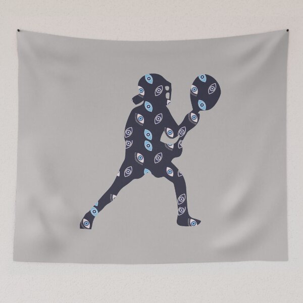 Item preview, Lacrosse de mal de ojo, portero designed and sold by SPYDER25.