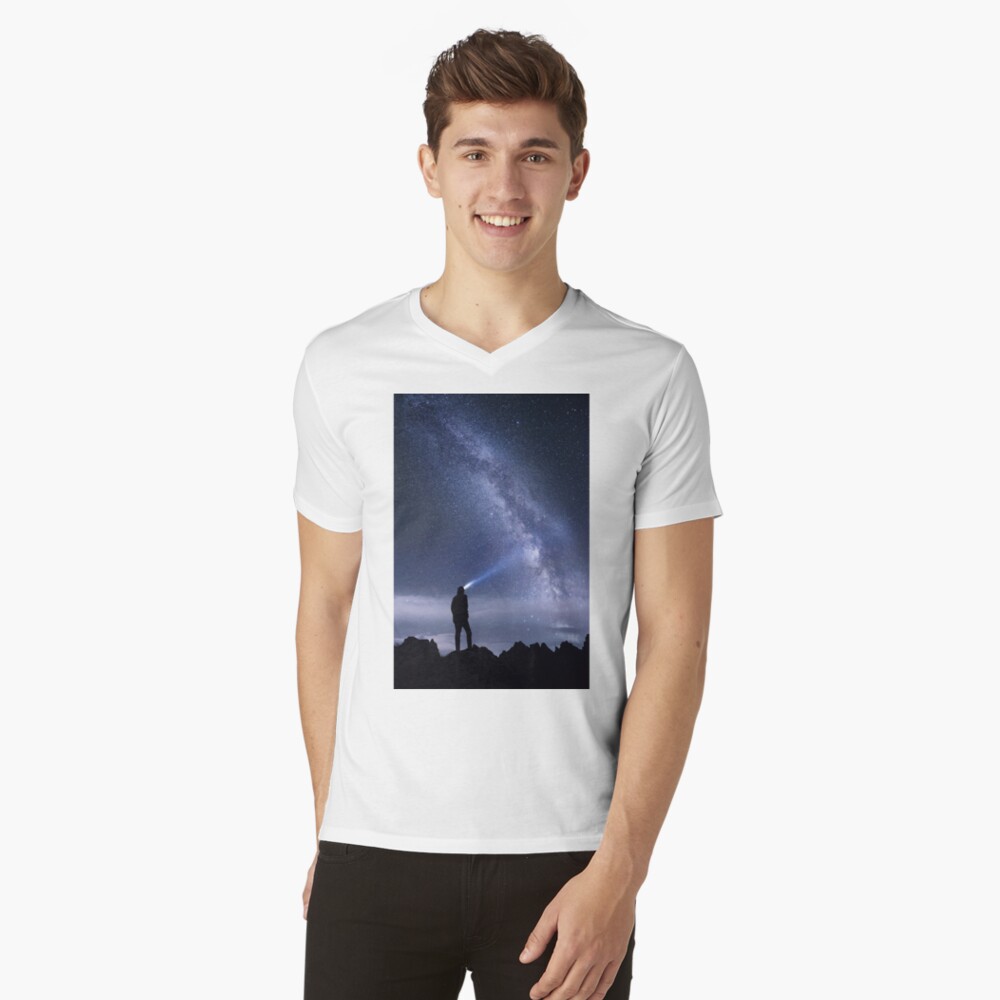 Item preview, V-Neck T-Shirt designed and sold by Semapemodiba.