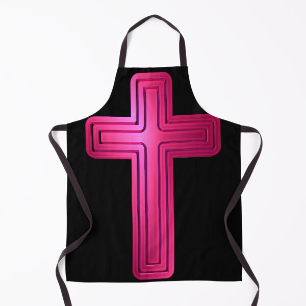 Item preview, Shining Fuchsia Christian Cross designed and sold by toddbrooney.