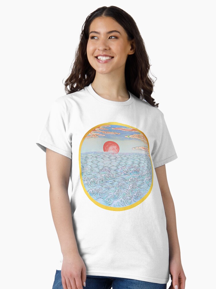 Thumbnail 2 of 7, Classic T-Shirt, The Journey of Life, Buddha Tee, Buddhist Gift, Buddhism Shirt, Buddha Lover Gifts, Zen designed and sold by Inner-Peace-Art.