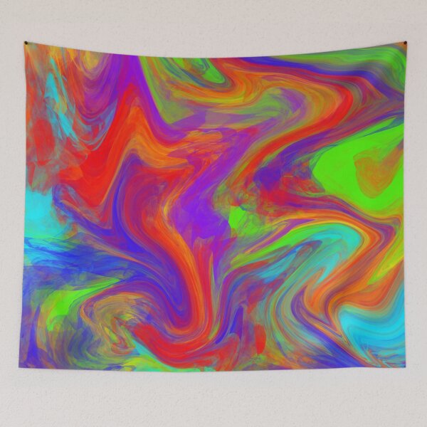 Item preview, Abstract Gay Pride Rainbow Flag designed and sold by Zeons-Art.