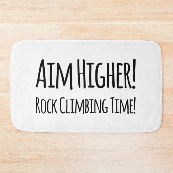 Item preview, Aim Higher! Rock Climbing Time! designed and sold by SerenaBliss.