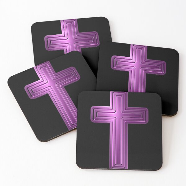 Item preview, Shining Purple Christian Cross designed and sold by toddbrooney.