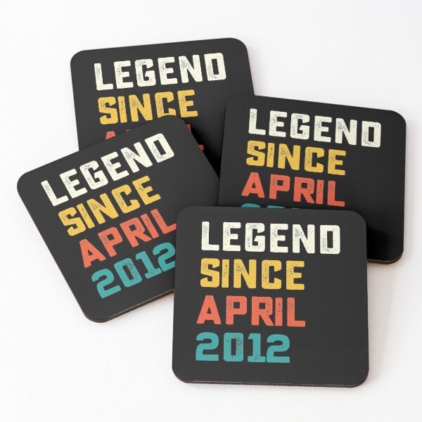 Item preview, Vintage Legend Since April 2012 – 9 Year Old Boys Birthday. designed and sold by hasanmasud.