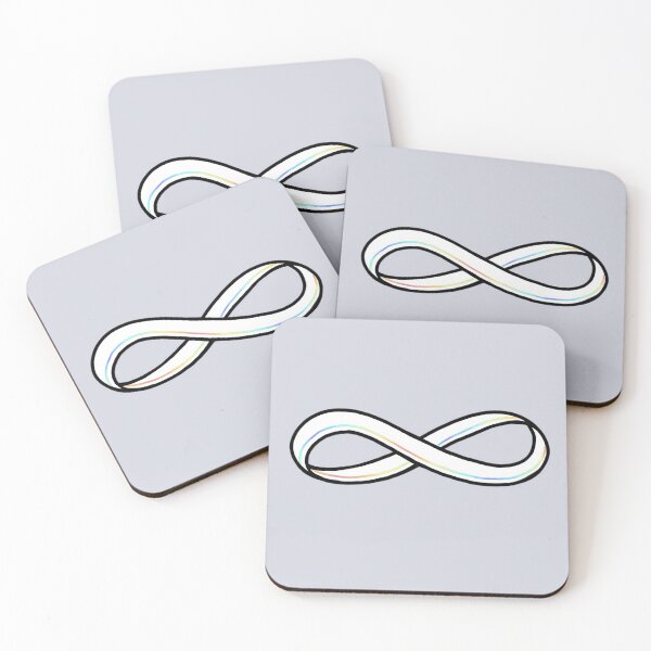 Item preview, Autism Pride Symbol--Subtle White designed and sold by Itinlea.