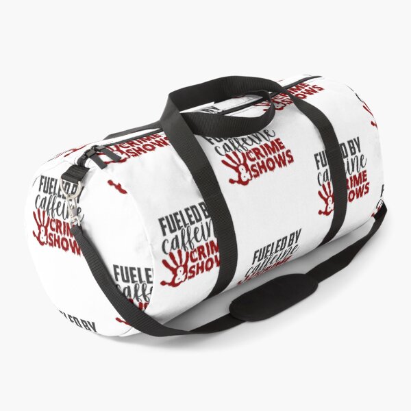 Item preview, Fueled By Caffeine & Crime Shows-gift for True Crime Junkies designed and sold by BRtisticDesigns.