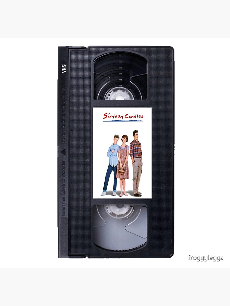 "Sixteen candles on vhs" Poster for Sale by froggyleggs Redbubble