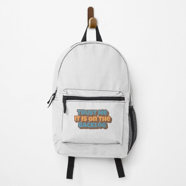 Item preview,     Trust Me It Is On The Backlog Big Playfull Font Design with Orange and Brown designed and sold by Sebastian Zook.