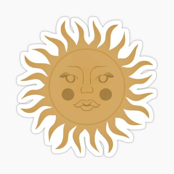 Sun Sticker