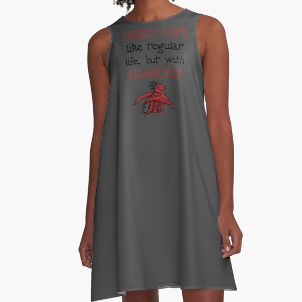 Nerd Life A-Line Dress