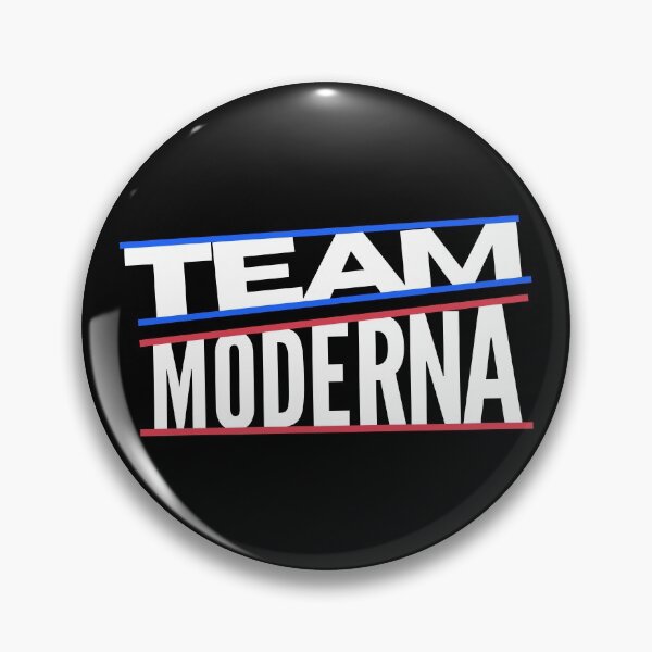 Item preview, Team Moderna, Moderna Vaccine, I've Been Vaccinated, Vaccinated Check, Fully Vaccinated designed and sold by ladylaughprints.