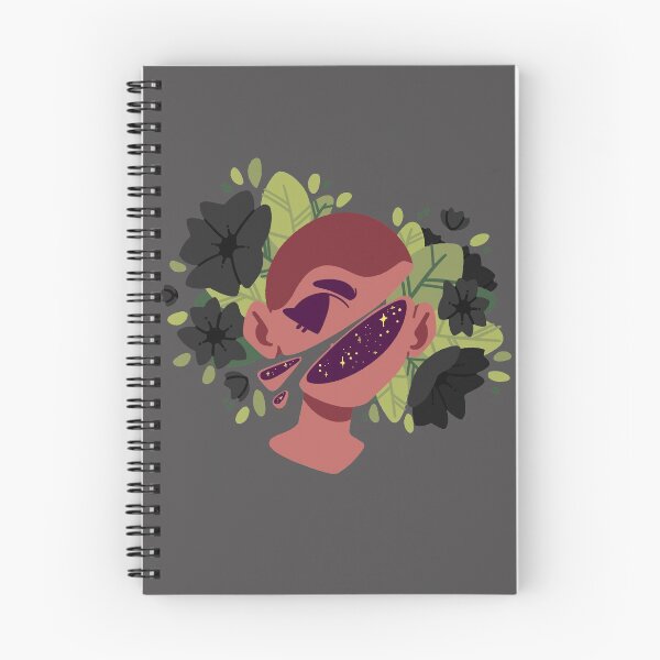 Item preview, Aesthetic cut head with flowers [TANNED BLACK] designed and sold by Nocmora.