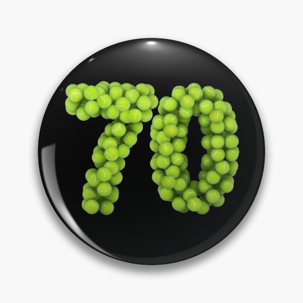 Item preview, Player Number 70 - Tennis Sports seventy Game Set Match designed and sold by elhefe.