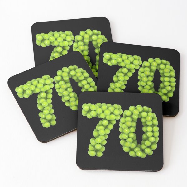 Item preview, Player Number 70 - Tennis Sports seventy Game Set Match designed and sold by elhefe.