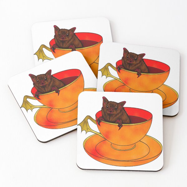 Item preview, Vampire Bat Teacup designed and sold by KatABasic.