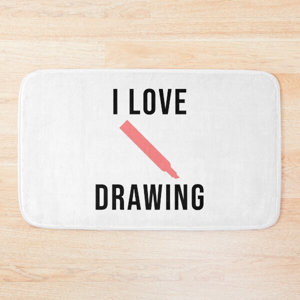 Item preview, I love drawing designed and sold by TopsellerShirts.
