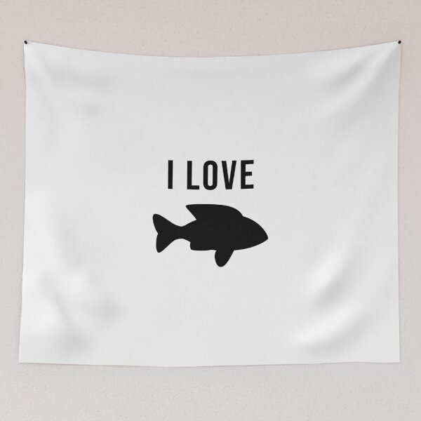 Item preview, I Love Fish - I love fish designed and sold by TopsellerShirts.