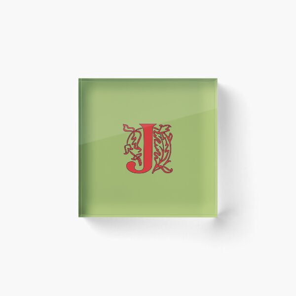 Item preview, Initial monogram J designed and sold by Creative-draw.