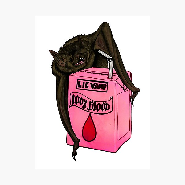 Item preview, Vampire Bat Juice Box designed and sold by KatABasic.