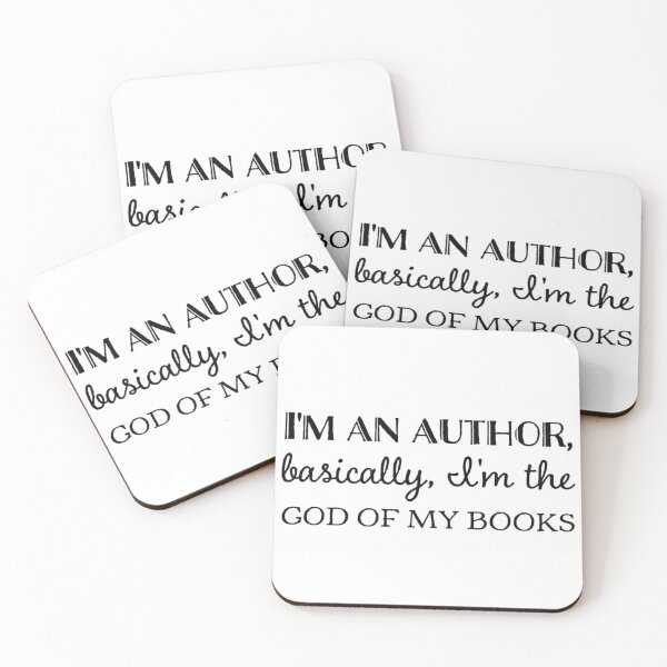 Item preview, I'm an Author Basically I'm the God of My Books designed and sold by SerenaBliss.