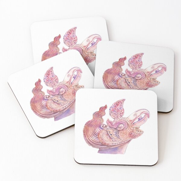 Item preview, Vietnamese phoenix head decoration motif designed and sold by ZephyrArtVN.