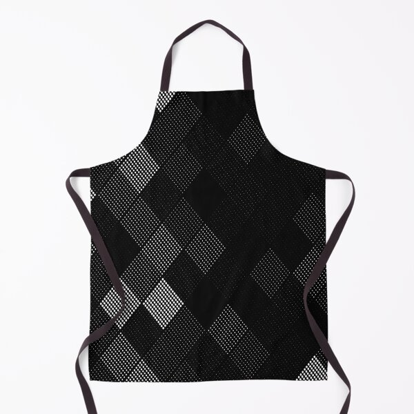 Item preview, Abstract Scattered Black and White Square Design designed and sold by Peekonet.