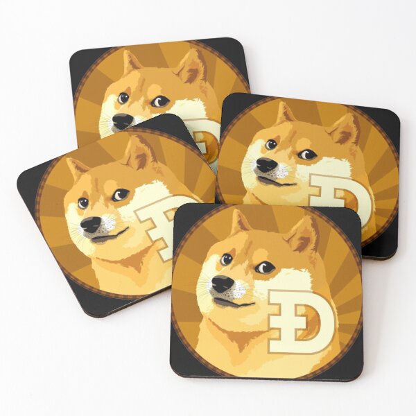 Item preview, dogecoin, logo, cool & FUNNY,dogecoin to the moon designed and sold by Taj Shop.