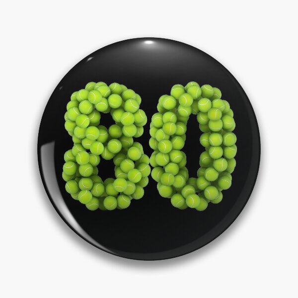 Item preview, Player Number 80 - Tennis Sports eighty Game Set Match designed and sold by elhefe.