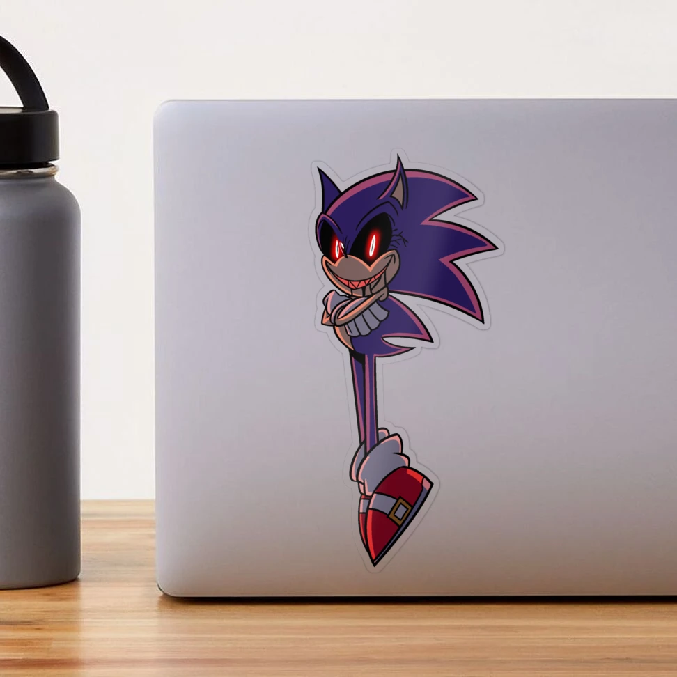 Sonic.EXE Sticker for Sale by miitoons