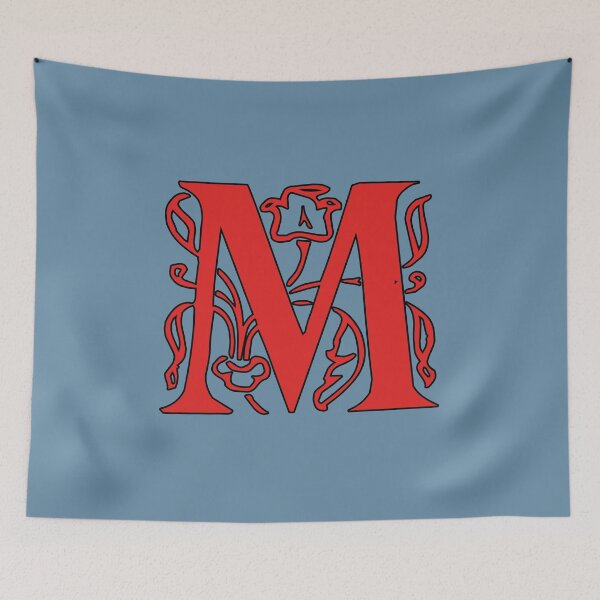 Item preview, Initial monogram M designed and sold by Creative-draw.