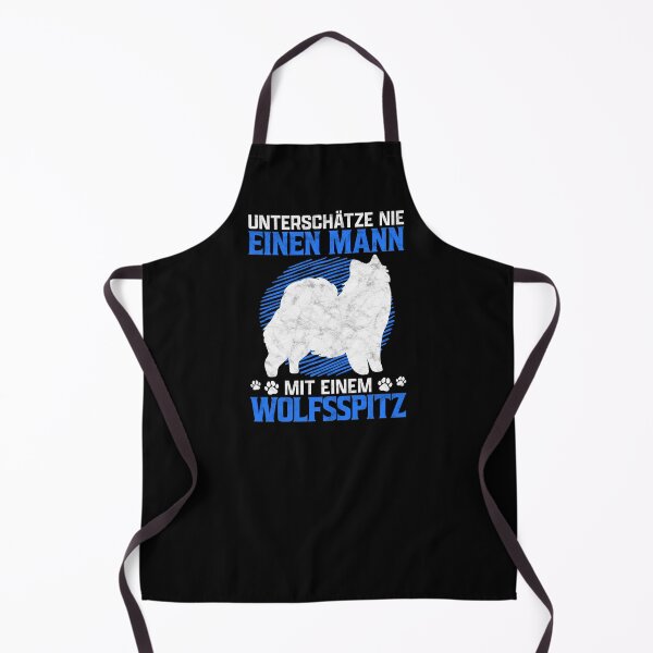 Item preview, Man with Keeshond german spitz owner humor designed and sold by madgrfx.