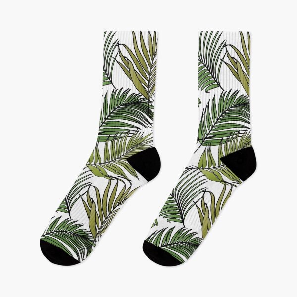 Item preview, Palm Leaf Seamless Pattern designed and sold by mangatastudio.