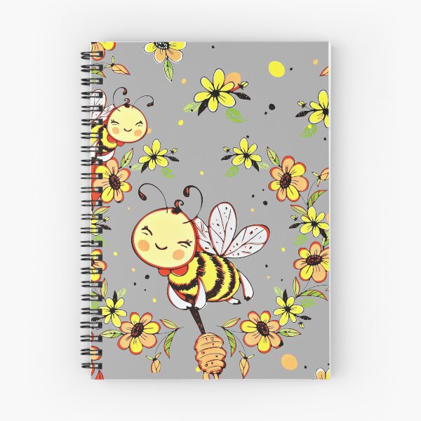Item preview, FLOWERS AND BEES PATTERN designed and sold by NATUREZONE.