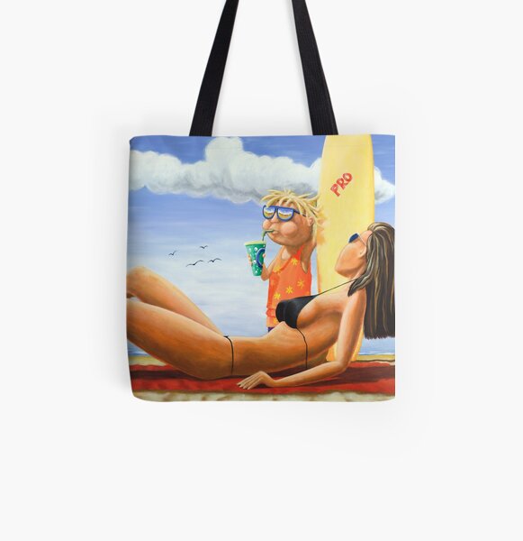 Pro Surf Grom All Over Print Tote Bag