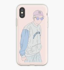 BTS Rap Monster Fashion Lineart #1 iPhone Case