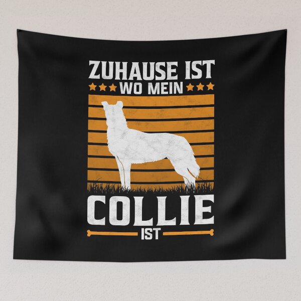 Item preview, Home is where my Smooth Collie is Collie saying designed and sold by madgrfx.