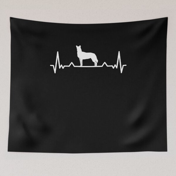 Item preview, Smooth Collie Heartbeat Collie Heart Rate Gift designed and sold by madgrfx.