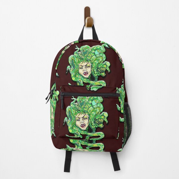 Item preview, Medusa Snake Serpent Mythology Baroque Anime Art Nouveau Lady Face designed and sold by Anticulture.