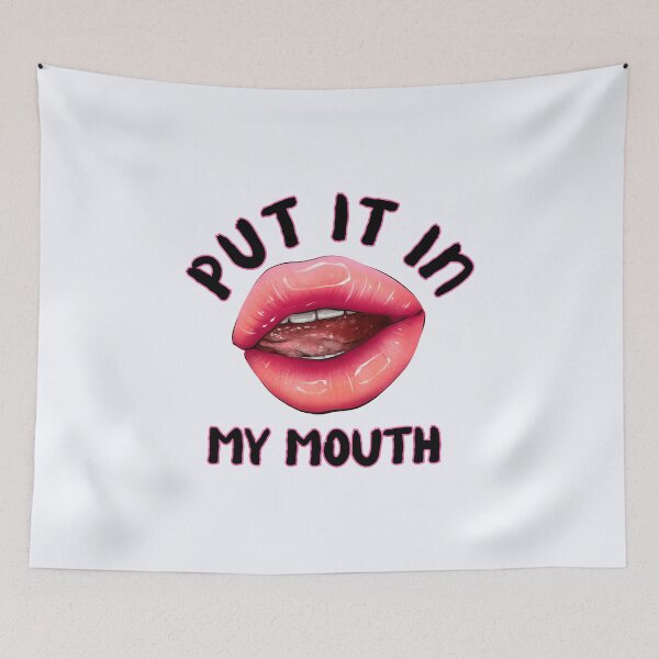 Item preview, Put It In My Mouth | Erotic Art | Bdsm | Naughty Gift designed and sold by niceb00y.