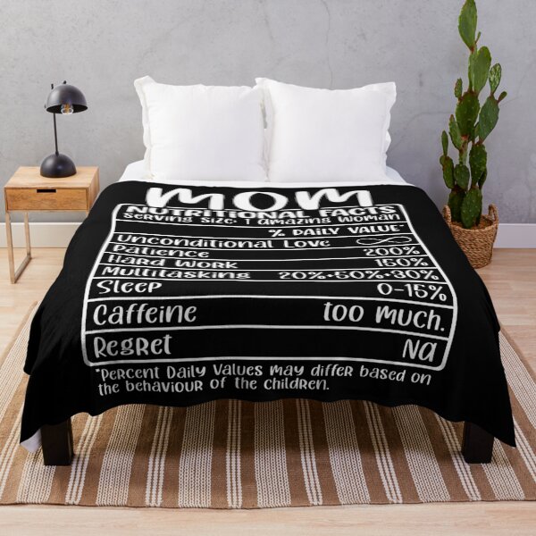 Item preview, Mom, Nutritional Facts, Funny Mom Gift designed and sold by FuntasticDez.