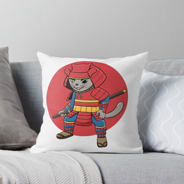 Item preview, Samurai Cat designed and sold by bixboxstudio.