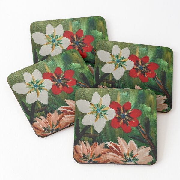 Item preview,  Some abstract wild flowers  designed and sold by kkartwork.