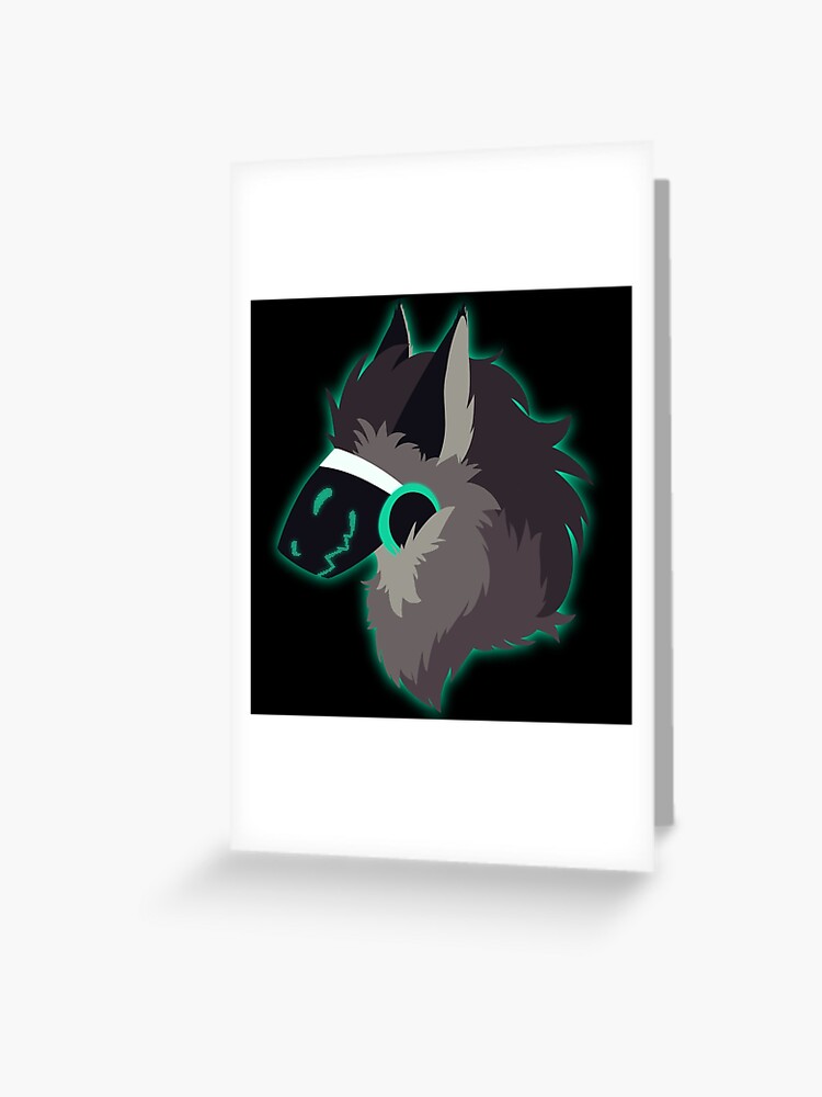 Protogen Mask | Greeting Card