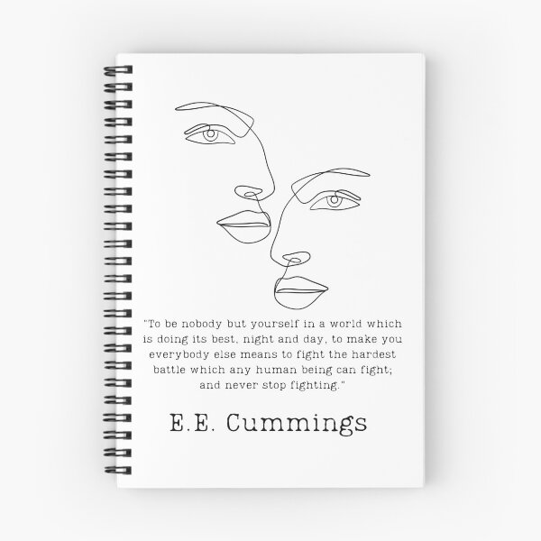 Item preview, "To be nobody but yourself" designed and sold by BookberryGarden.