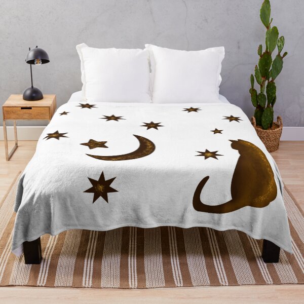 Item preview, Moon cat with stars designed and sold by MabelGtz.