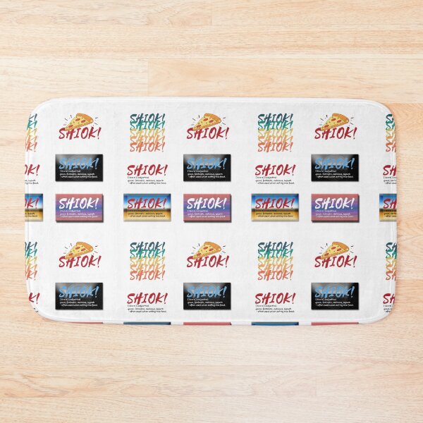 Item preview, Shiok! Six Colourful Stickers Pack - funny Singlish designed and sold by OwlCanvas.